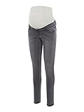 MAMALICIOUS Mllola Slim Jeans A. Noos Pantalones premamá, Gris (Grey Denim Grey Denim), 36 (Talla del Fabricante: 34) para Mujer
