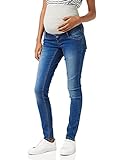 MAMALICIOUS Mllola Slim Jeans Noos B. Pantalones premamá, Azul (Blue Denim), W28/L32 (Talla del Fabricante:28) para Mujer