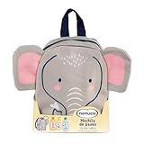 Nenuco Pack Bebé Mochila de Paseo Elefante, con Colonia, Jabón, Champú y Leche Hidratante, 4x200ml