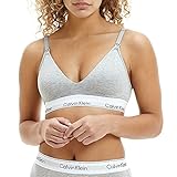Calvin Klein Sujetador de Lactancia para Mujer Maternity Bra Sin Aros, Multicolor (Grey Heather), XL